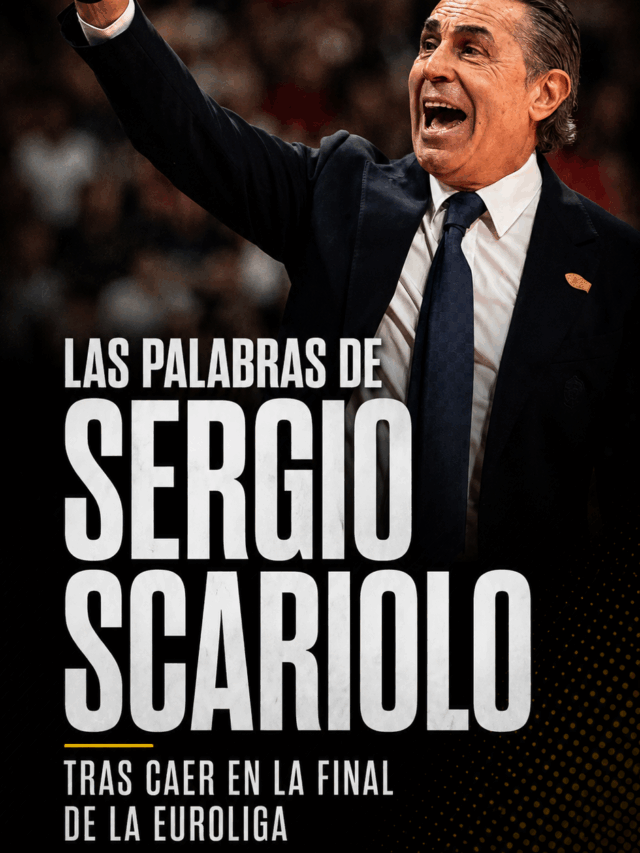 Las palabras de Sergio Scariolo tras caer en la final de la Euroliga ante Olympiacos