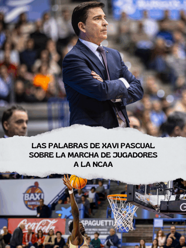 Las palabras de Xavi Pascual sobre la marcha de jugadores a la NCAA