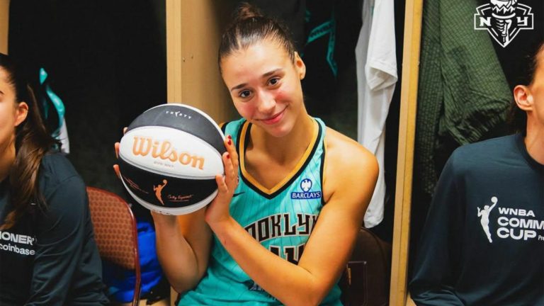 Raquel Carrera firma su primer gran paso en la WNBA con las New York Liberty