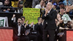 Las palabras de Txus Vidorreta tras la derrota de La Laguna Tenerife en el segundo encuentro frente al Real Madrid