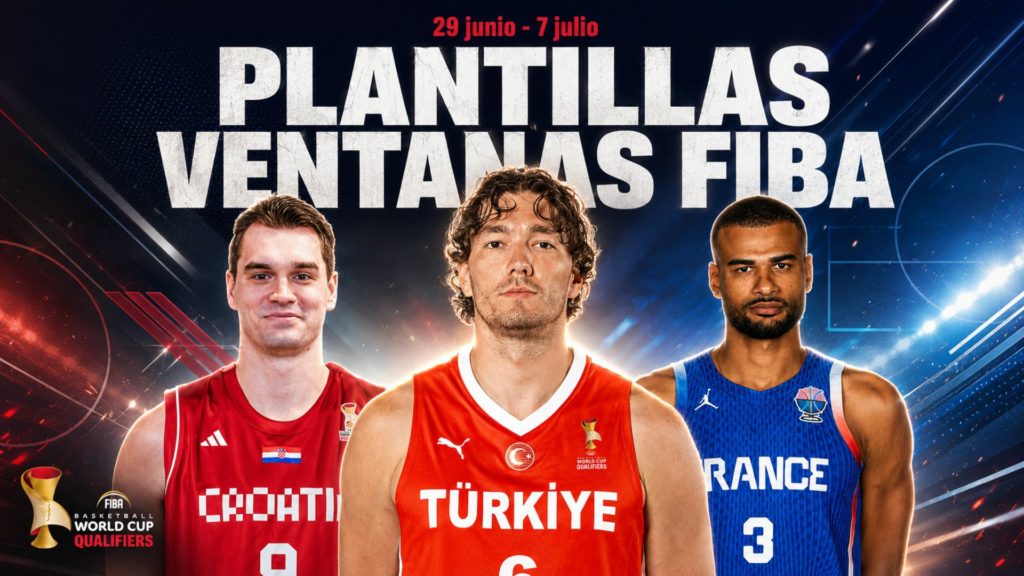 Todas las plantillas europeas para las Ventanas FIBA del Mundial 2027: Repasa equipo a equipo