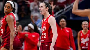 Caitlin Clark completa una de las mayores exhibiciones de la historia en la WNBA