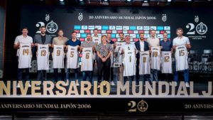 El homenaje de la FEB por el 20 aniversario del Mundial de Saitama en 2006